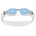 Aqua Sphere Kayenne Blue Lens Compact Fit Swim Goggles, Glitter Powder BLue,Aqua Sphere,Treshers