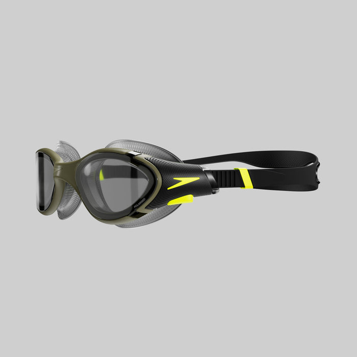 Speedo Biofuse 2.0 Polarised Goggles, Green/Black