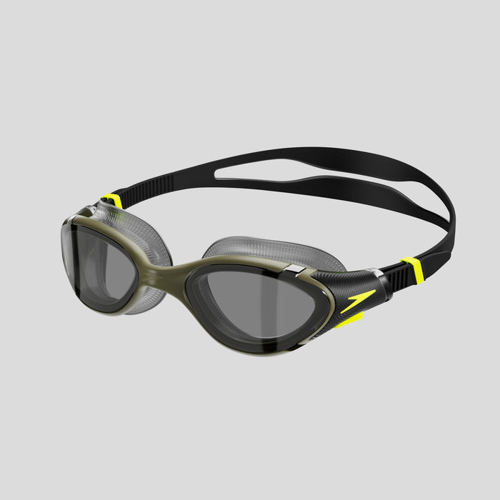 Speedo Biofuse 2.0 Polarised Goggles, Green/Black