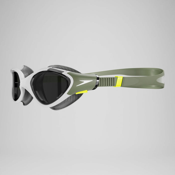 Speedo Women's Biofuse 2.0 Polarised Goggles, Green/Yellow