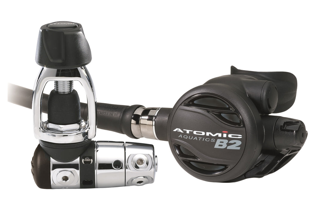 Atomic Aquatics B2 Sealed Yoke Regulator, Black