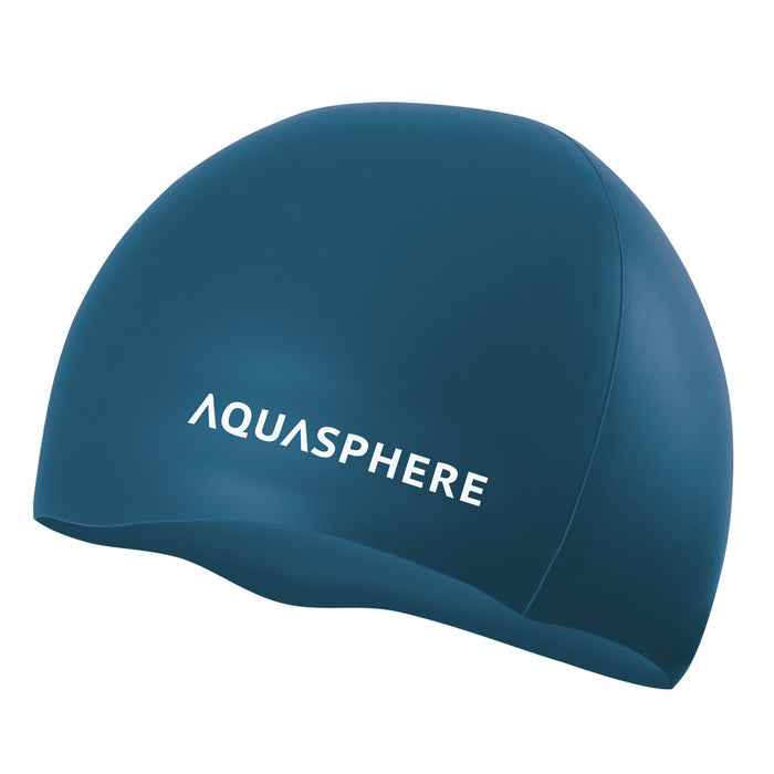 Aqua Sphere Plain Silicone Unisex Adult Swim Cap