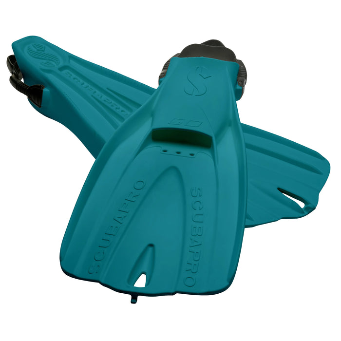Scubapro Go Travel Fins, Turquoise