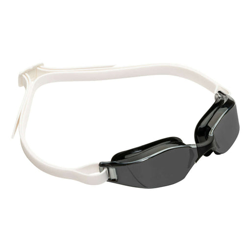 Aquasphere XCEED Black & White Swim Goggles with Smoke Lens, 197510,Aqua Sphere,Treshers