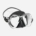 Treshers:Mares X-Vision Liquidskin Chrome Mask,White/Black