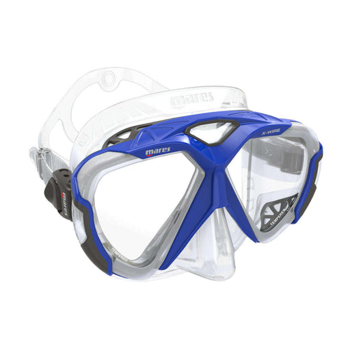 Treshers:Mares X-Wire Mask,Blue/Clear