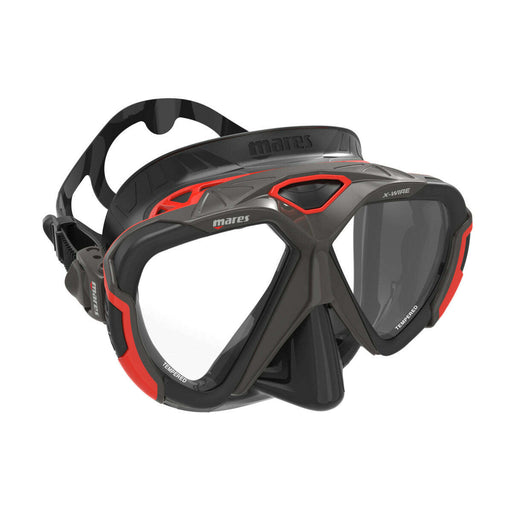 Treshers:Mares X-Wire Mask,Red/Black