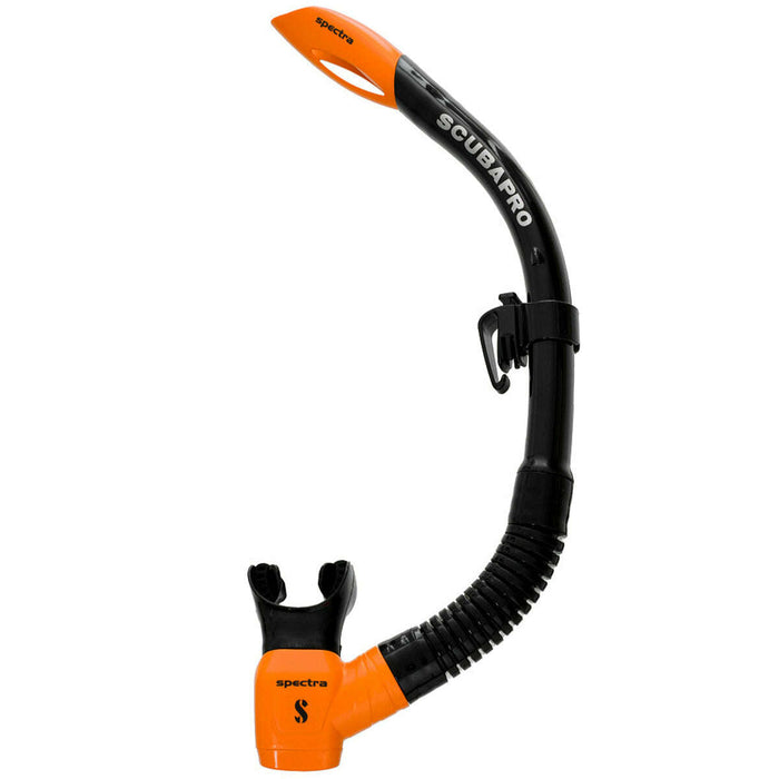 Treshers:Scubapro Spectra Snorkel,Black/Orange