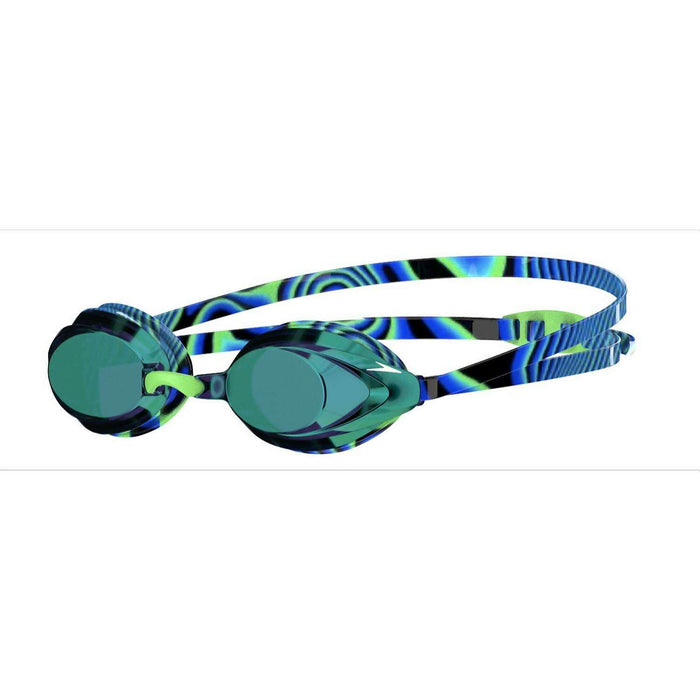 Treshers:Speedo Vanquisher 2.0 Mirrored Limited Edition Swim Goggles,Neon Blue/Green