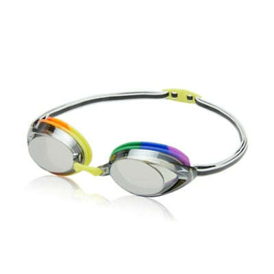 Treshers:Speedo Vanquisher 2.0 Mirrored Swim Goggles,Rainbow Grey Metall