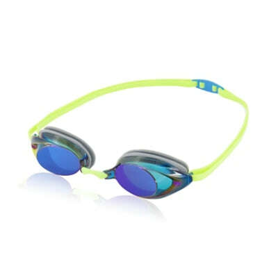 Treshers:Speedo Vanquisher 2.0 Mirrored Swim Goggles,Lime Green