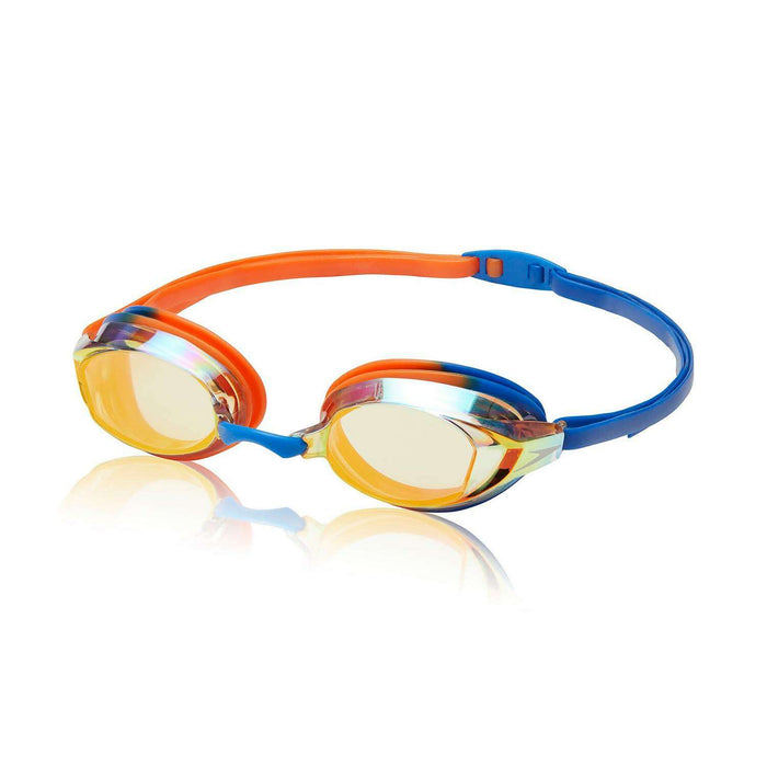 Treshers:Speedo Vanquisher EV Mirrored Swim Goggles,Royal Blue