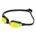 XCEED Yellow Titanium Mirrored Lens Swim Goggles, Black, 197500,Michael Phelps,Treshers