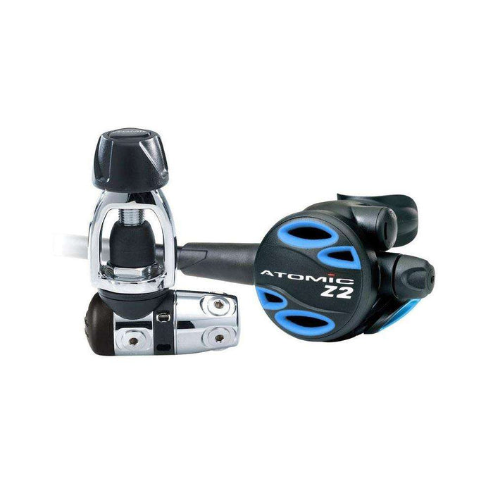 Atomic Aquatics Z2 Regulator, Yoke, Blue,Atomic Aquatics,Treshers