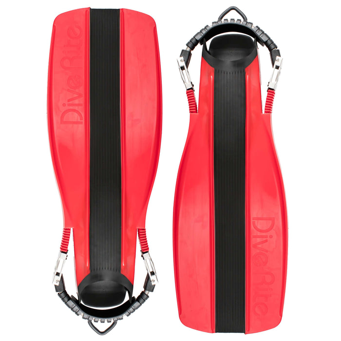 Treshers:Dive Rite XT FINS,Small / Red
