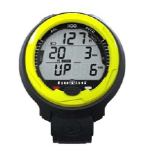 Treshers:Aqua Lung i100 Wrist Dive Computer,Yellow (rental)