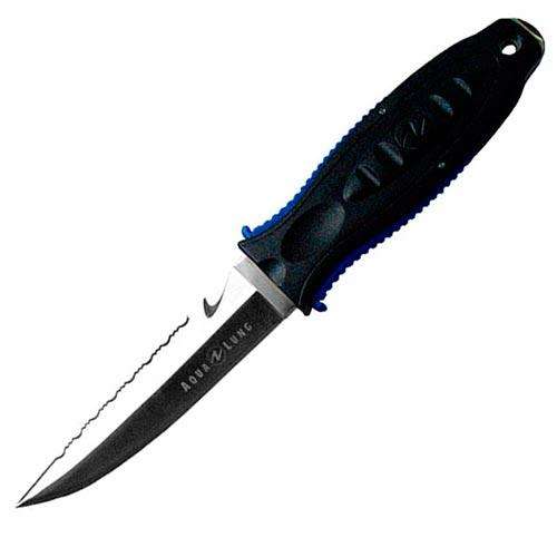 Aqua Lung Big Squeeze Stainless Steel Knife Drop Point Tip — Treshers 