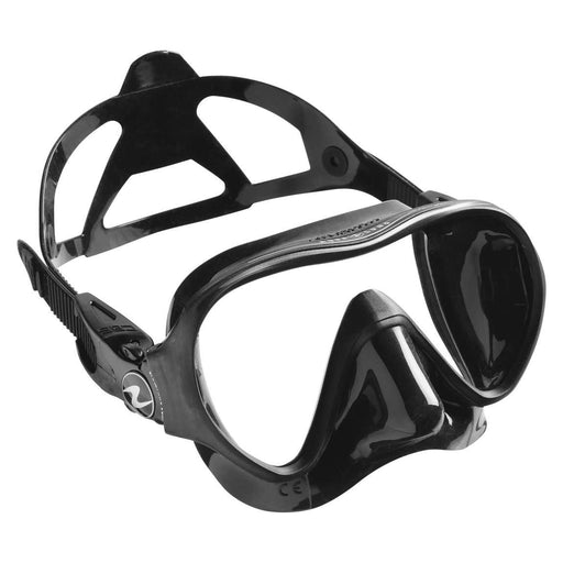 Treshers:Aqua Lung Linea Mask,Black/Blk Silicone