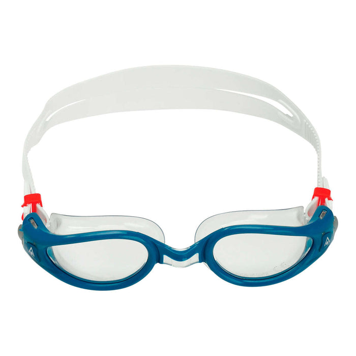 Aqua Sphere Kaiman EXO Clear Lense Swim Goggles, Petrol/Transparent, 191960,Aqua Sphere,Treshers