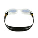 Aqua Sphere Kaiman EXO Gold Titanium Mirror Swim Goggles, White/Clear,Aqua Sphere,Treshers