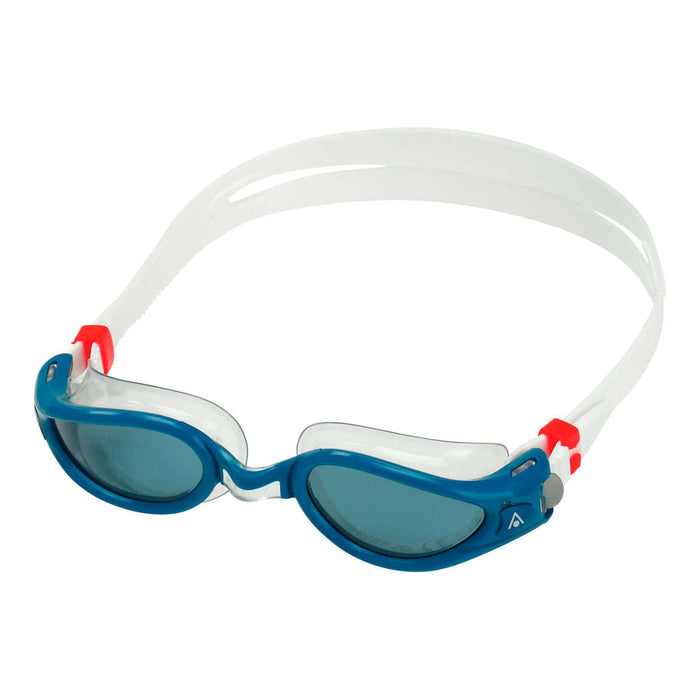 Aqua Sphere Kaiman EXO Smoke Lens Swim Goggles, Petrol/Transparent, 191970,Aqua Sphere,Treshers
