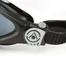 Aqua Sphere Kayenne Smoke Lens Swim Goggles, Black/Silver, 188910,Aqua Sphere,Treshers