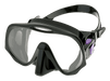 Treshers:Atomic Frameless Mask, Medium Fit,Black/Purple