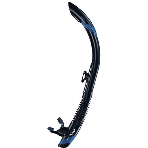 Treshers:Atomic Aquatics SV2 Semi-Dry Snorkel,Black/Royal Blue