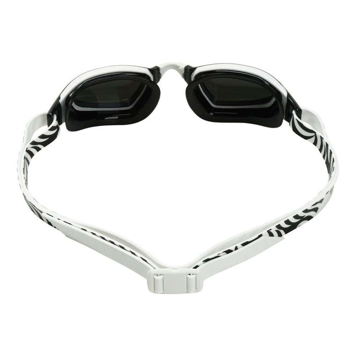 Michael Phelps XCEED Mirror Lens Goggles, White/Black, EP1310901LMS,Aqua Sphere,Treshers