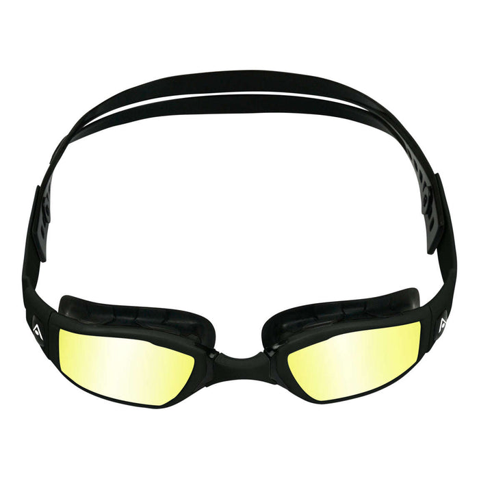 Michael Phelps Yellow Titanium Mirrored Ninja Goggles, Black, 192240,Michael Phelps,Treshers