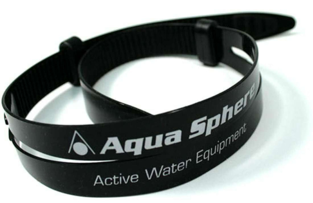 Treshers:Replacement Strap For Aqua Sphere Kaiman Swim Goggles,Black