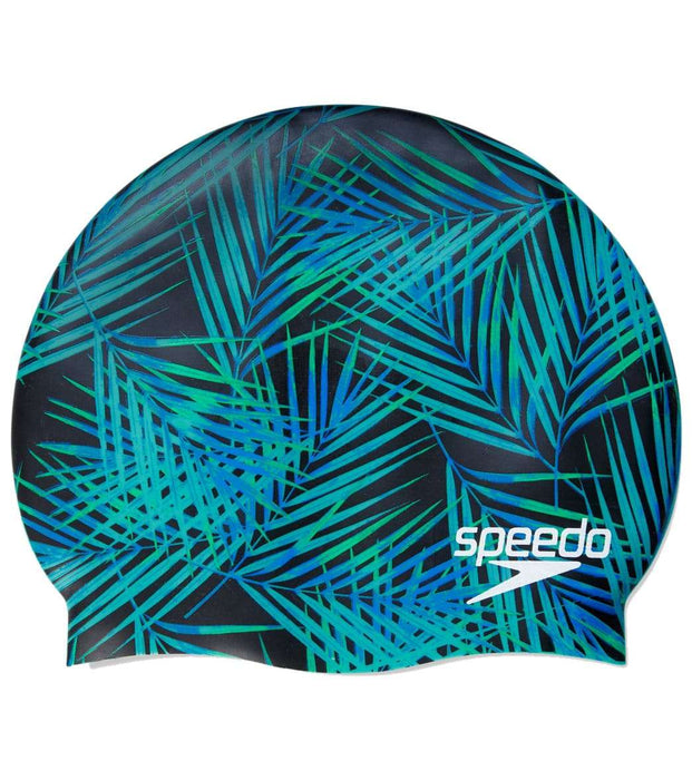 Treshers:Speedo Elastomeric Printed Swim Cap,Ceramic Multi