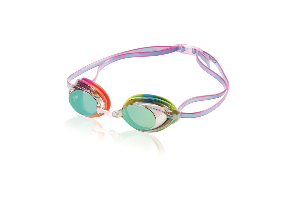 Treshers:Speedo Vanquisher 2.0 Mirrored Goggle,Rainbow Brights