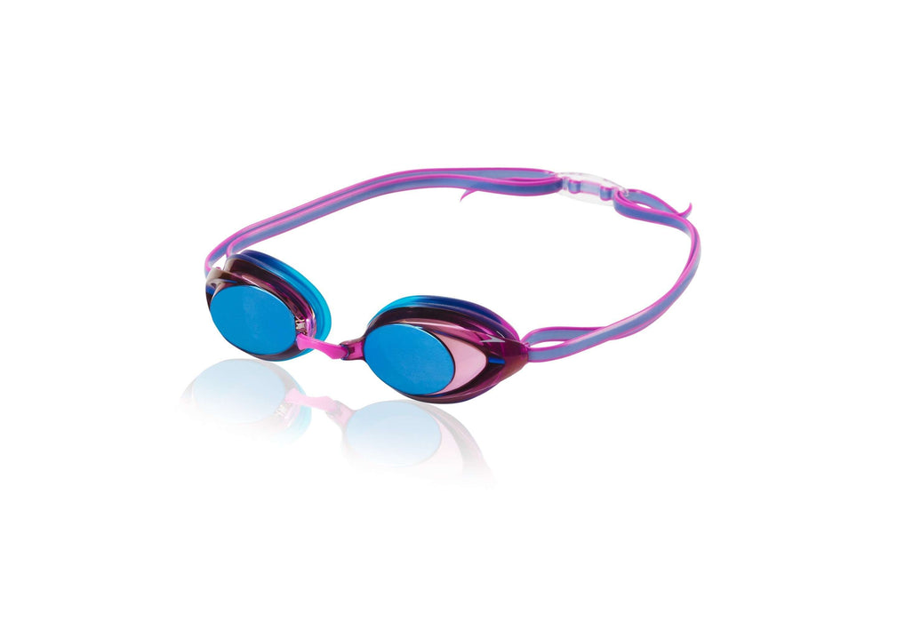 Treshers:Speedo Women's Vanquisher 2.0 Mirrored Goggle,Purple dream