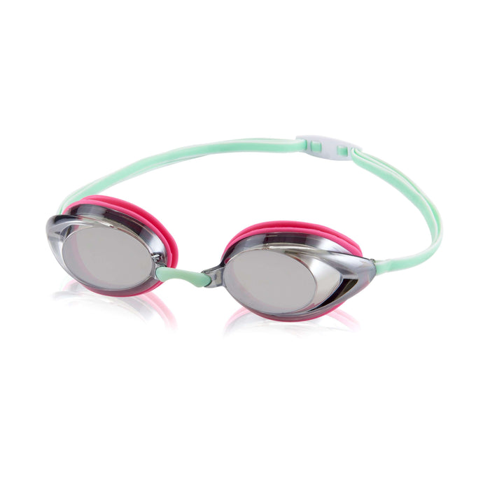 Treshers:Speedo Women's Vanquisher 2.0 Mirrored Goggle,Pink/Gry/Grym