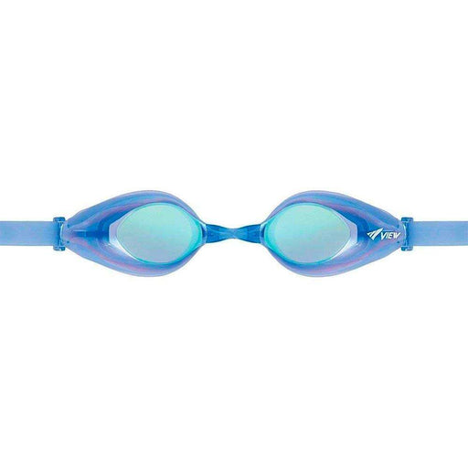 Treshers:View Solace Mirrored Goggles,Clear Blue/Emerald